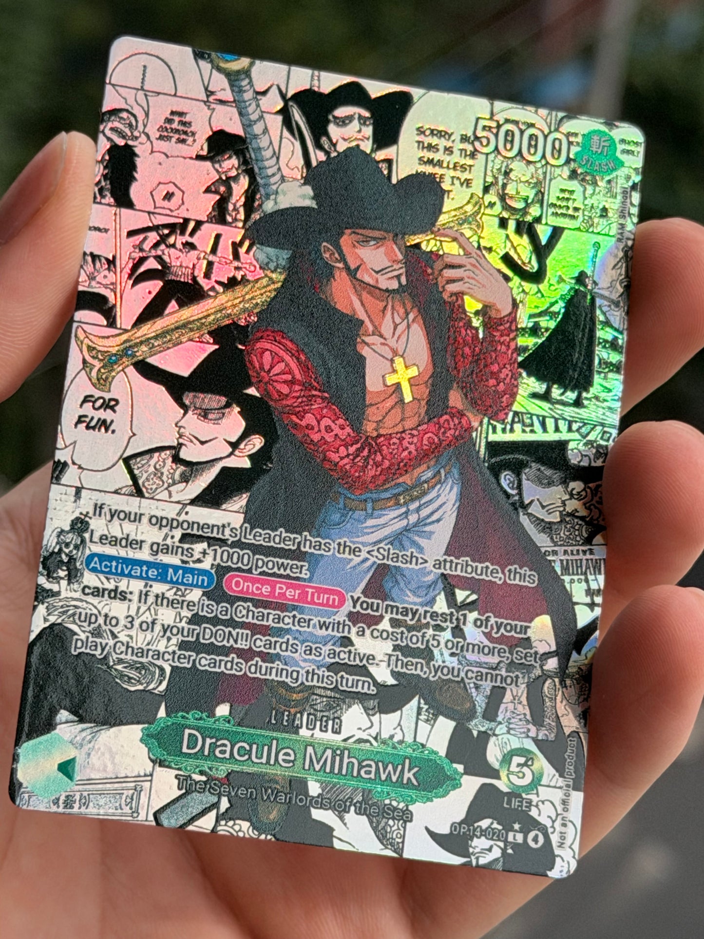 OP14 - Dracule Mihawk (Manga)