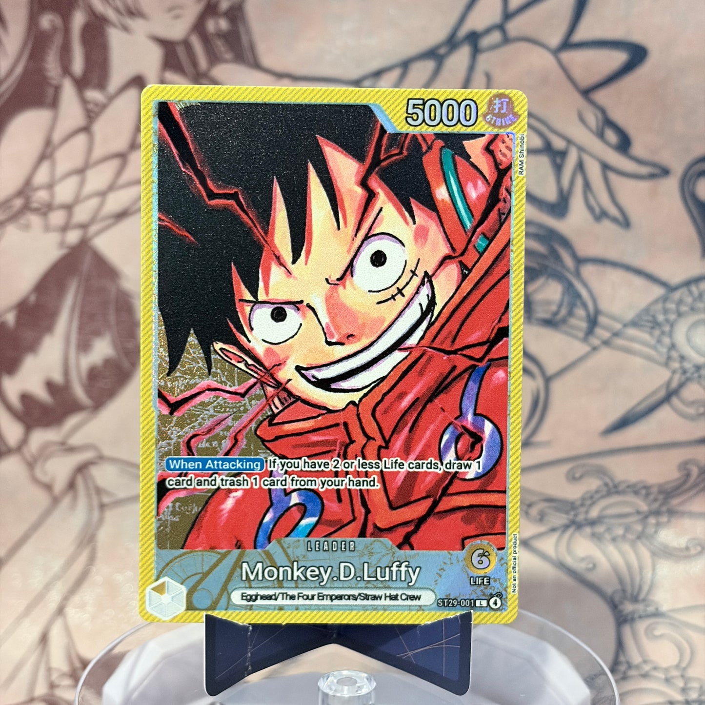 ST29 - Luffy (Haki rojo)