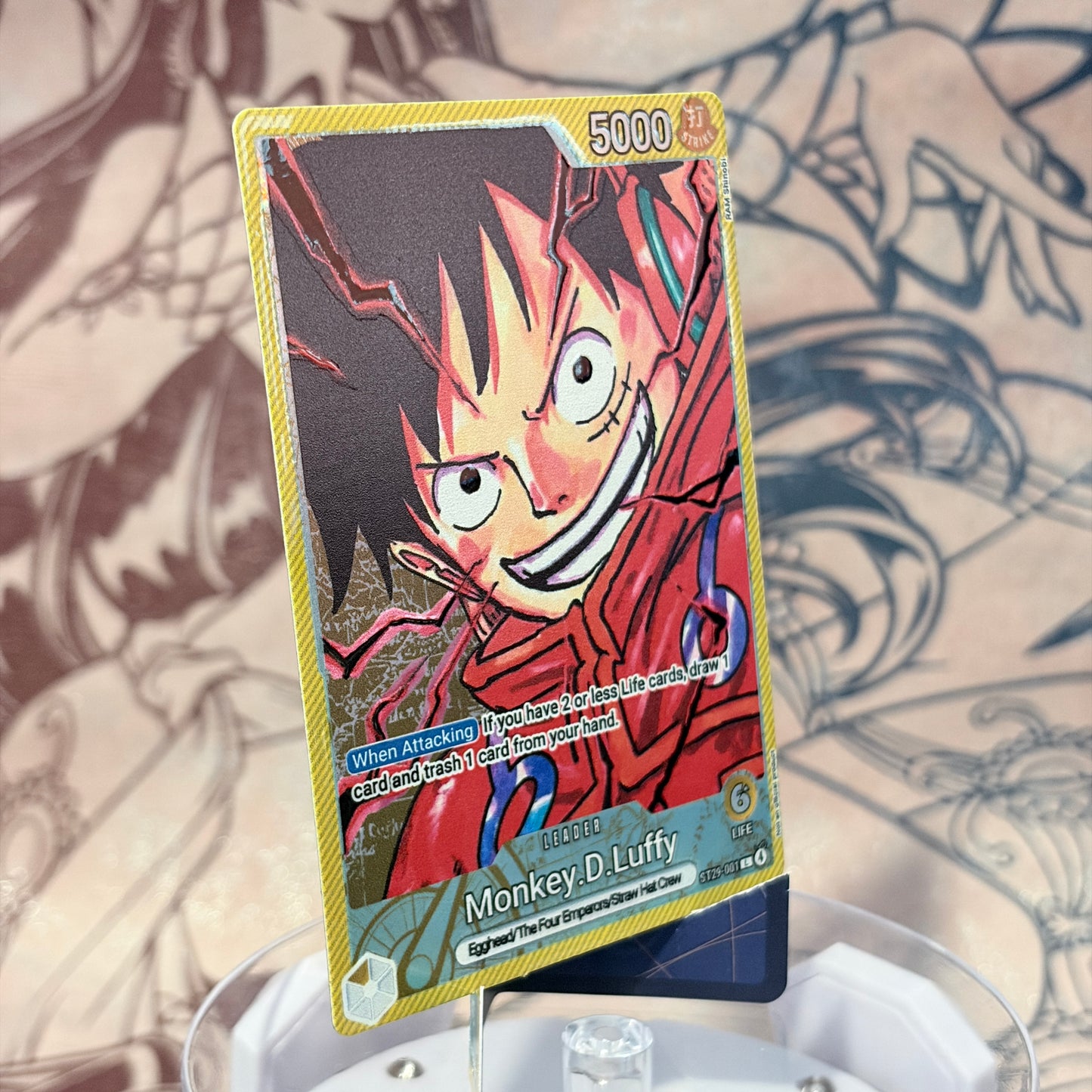 ST29 - Luffy (Haki rojo)