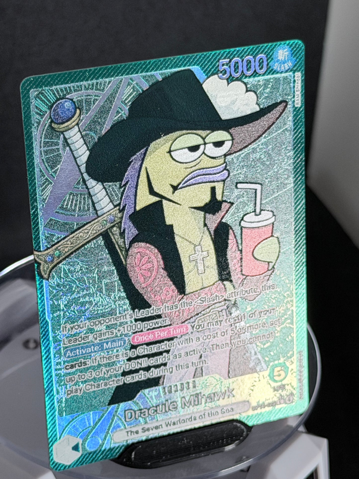 OP14 - Dracule Mihawk (Fishhawk)