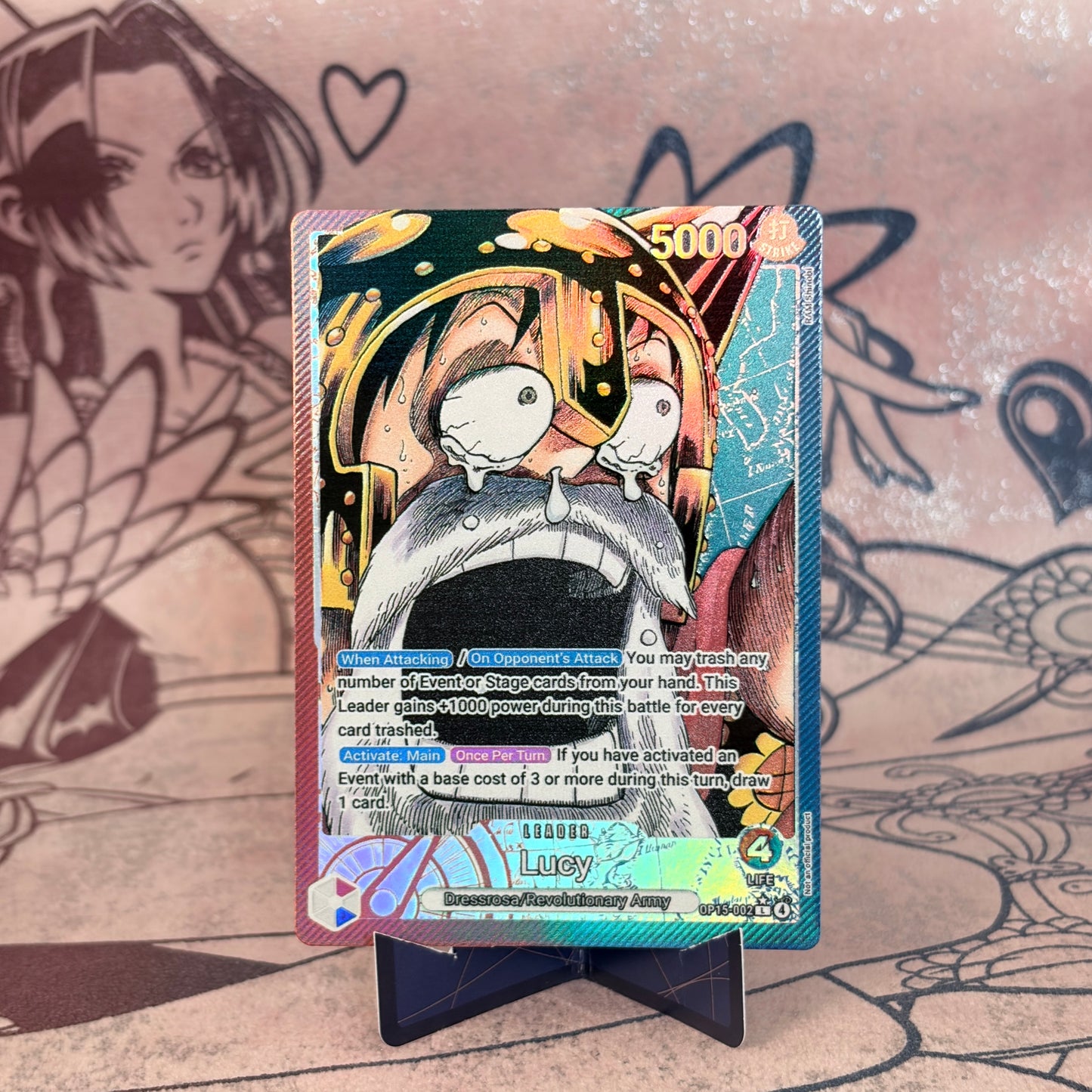 OP15 - Lucy (as Luffy)